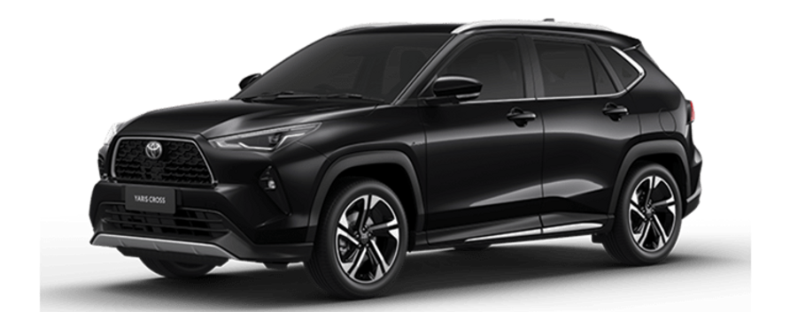 Toyota Yaris Cross Hybrid phiên bản màu Đen (Tiêu chuẩn) có giá bán: 765.000.000 VNĐ