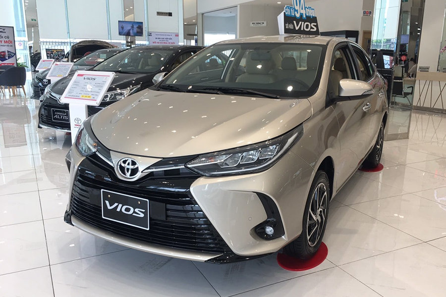 Các trang bị tiện nghi trên xe Vios 2023