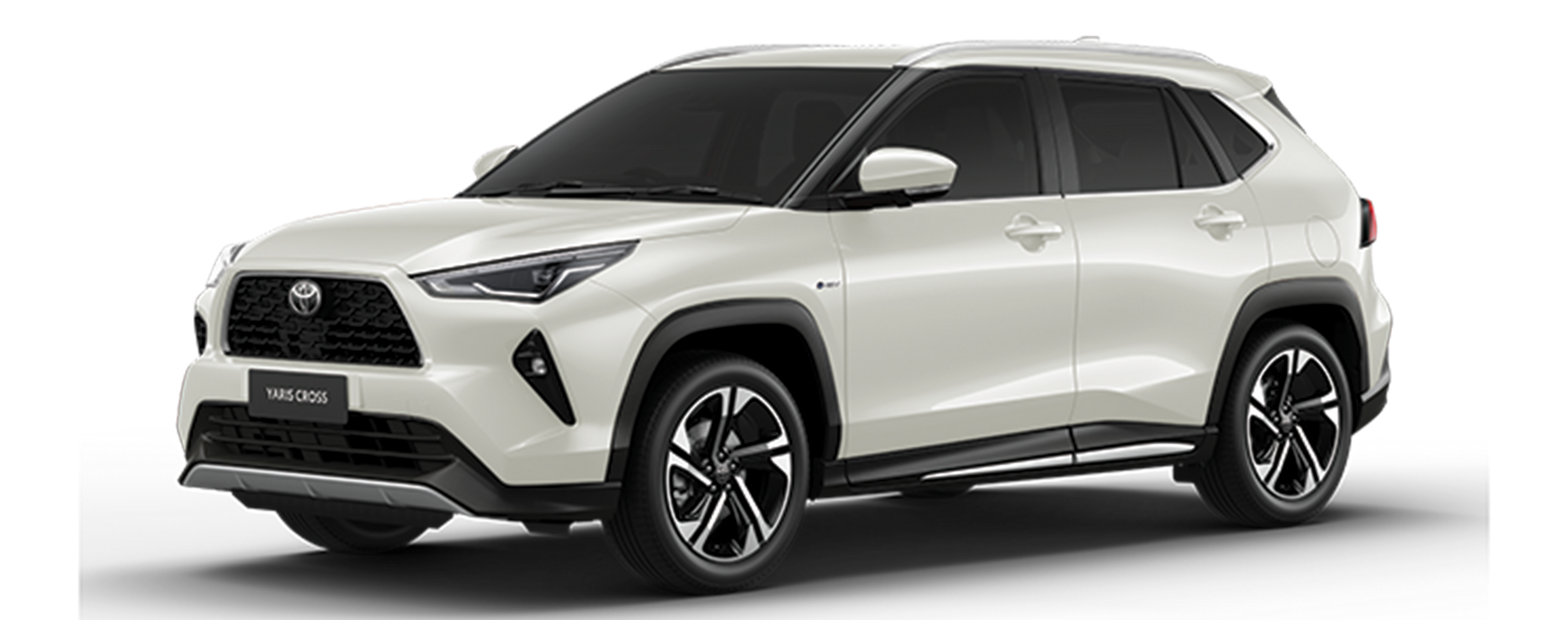 Toyota Yaris Cross Hybrid phiên bản màu trắng ngọc trai