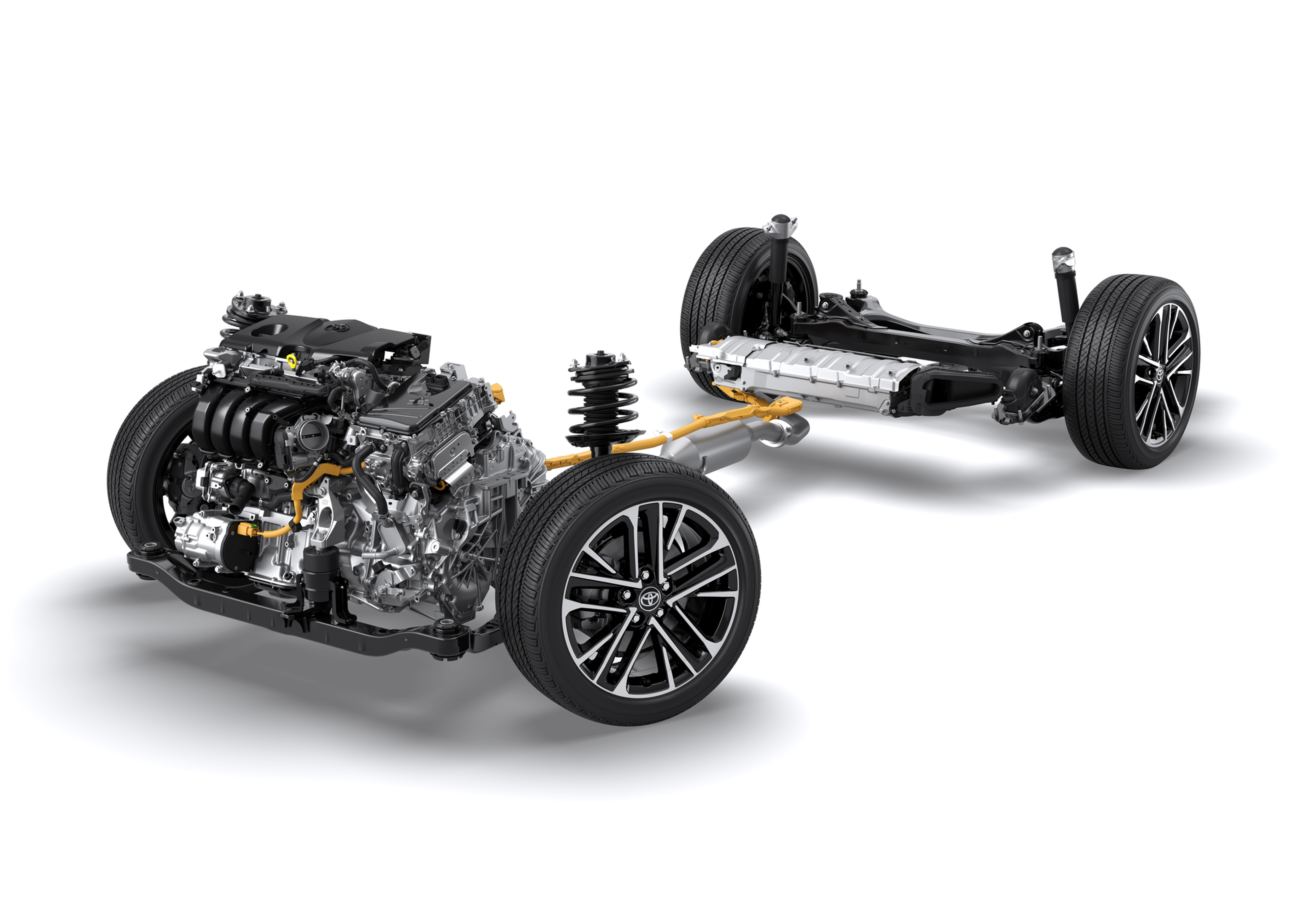 Công nghệ Hybrid trang bị trên xe Camry HEV