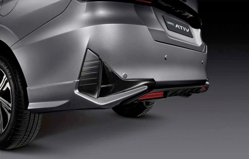 Toyota Vios 2023: Phần ống xả