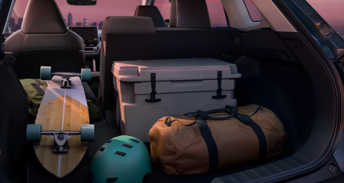 Khoang hành lý rộng rãi thuận tiện trong việc để đồ đạc di chuyển