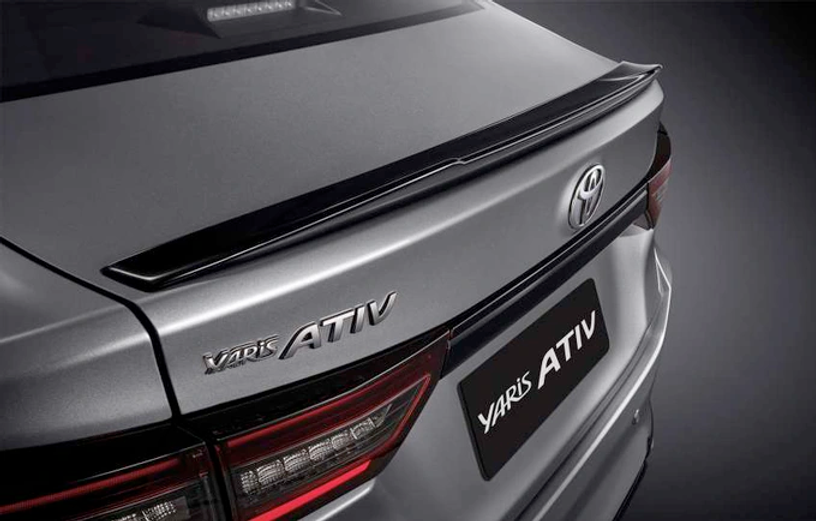 Toyota Vios 2023: Thiết kế phần đuôi xe