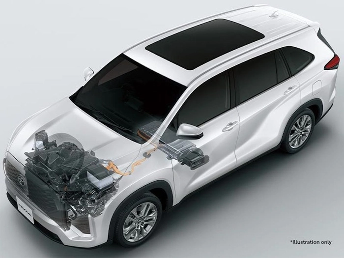 Mẫu xe 7 chỗ của Toyota có 2 loại tùy chọn động cơ