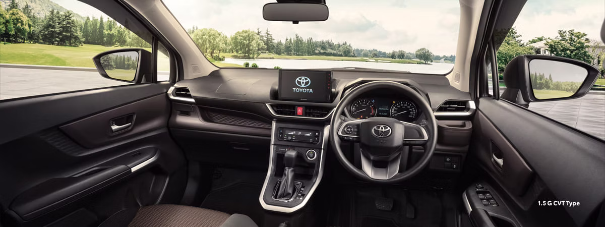 Không gian nội thất rộng rãi, tiện nghi