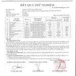 Kết quả quan trắc quý 3 năm 2026 của Công ty TNHH Toyota Thanh Xuân